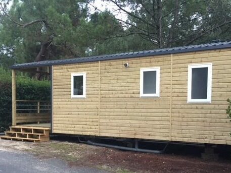 Raccordement sous mobil-home pvc diamètre 100