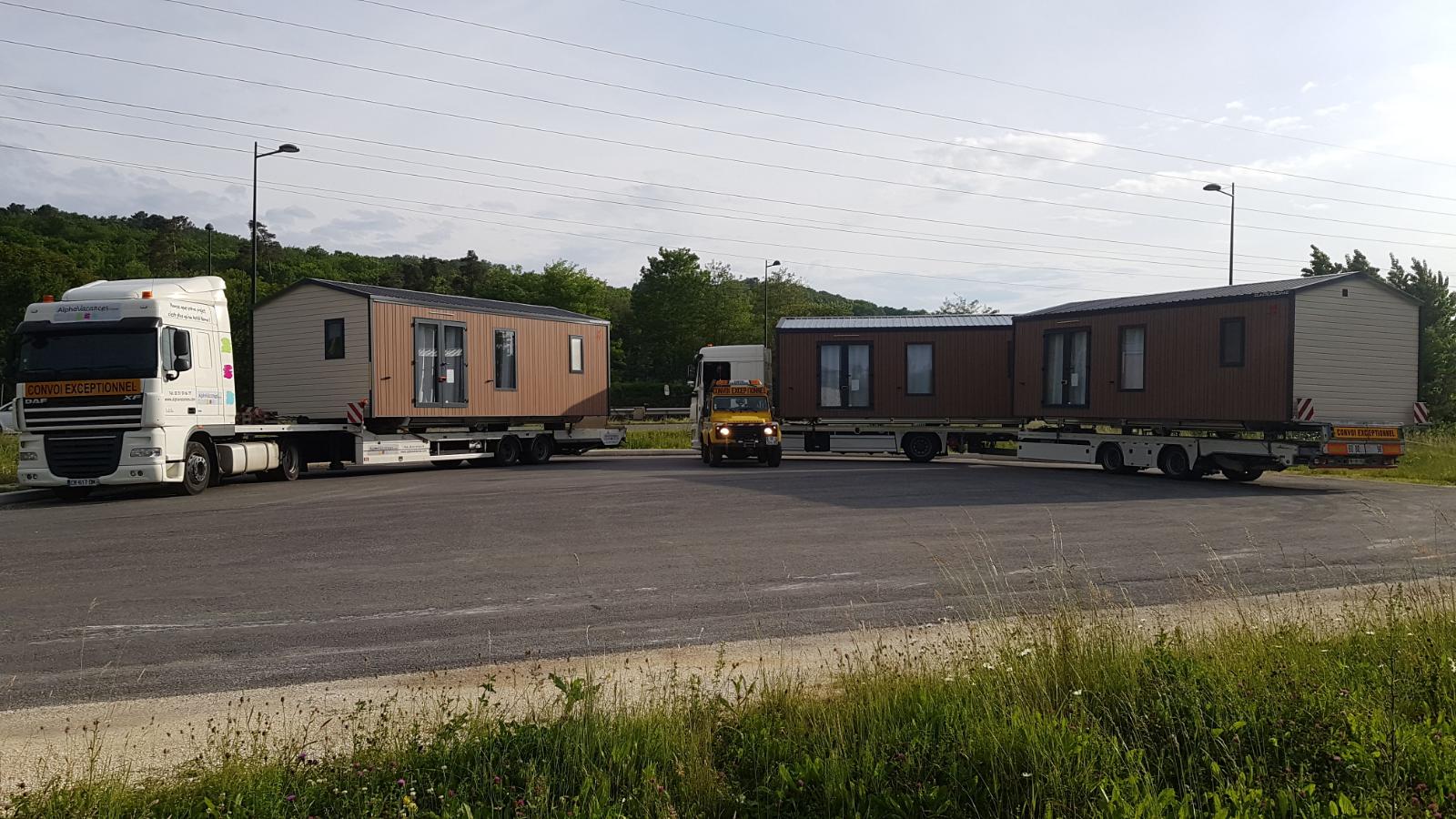 Transport mobil-home