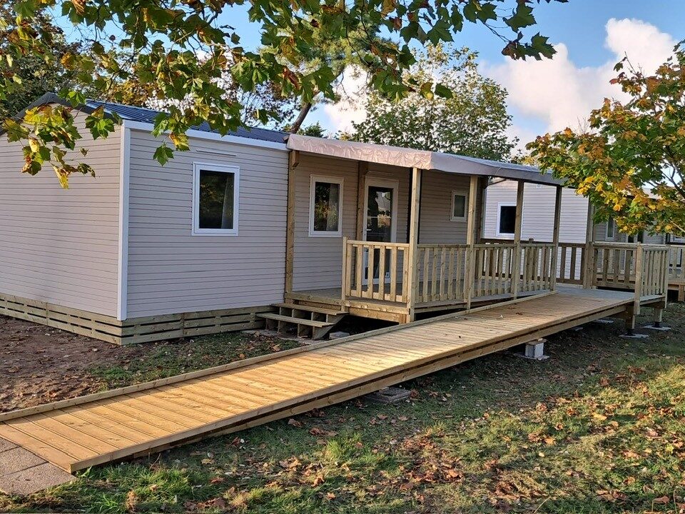 mobil-home avec accès PMR