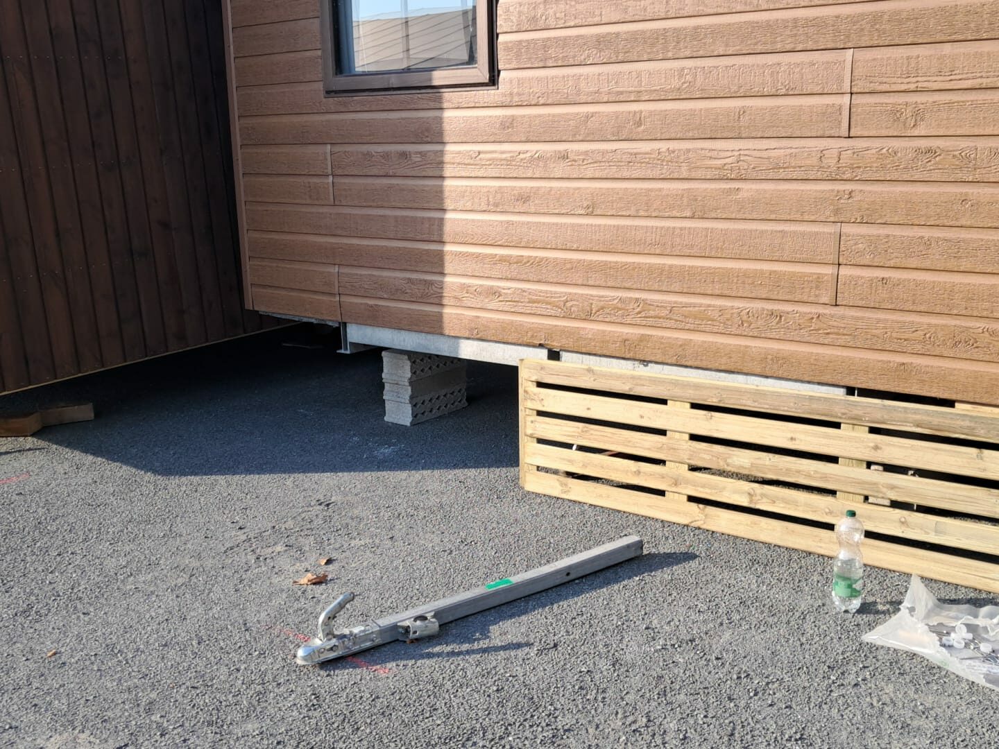 montage terrasse pour Salon professionnel Atlantica